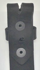 1.25" wide - all leather snap belt