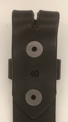 1.25" wide - all leather snap belt