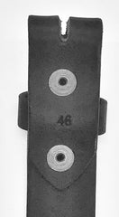 1.25" wide - all leather snap belt