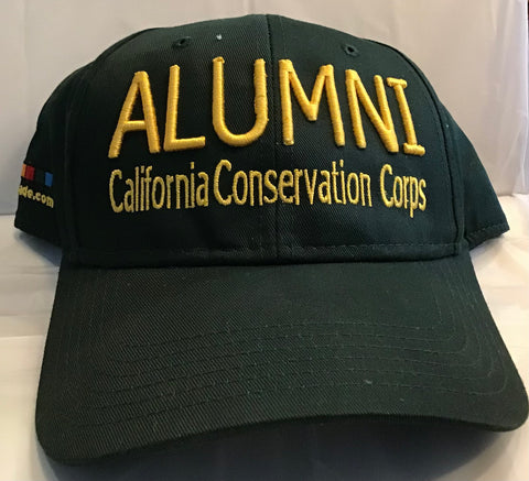 CCC Green Alumni Hat  &  Free Everyday CCC Pin
