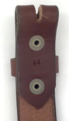 1.25" wide - all leather snap belt