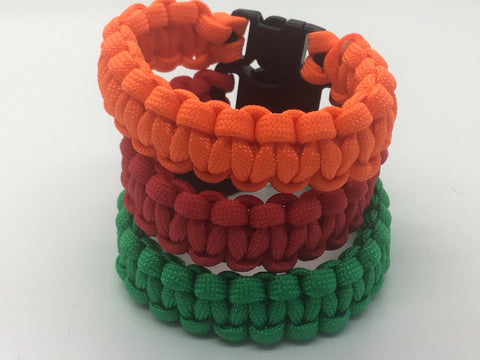 PARACORD SURVIVOR BRACELETS