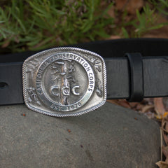 "SEQUOIA" belt buckle