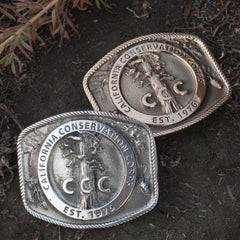 "SEQUOIA" belt buckle