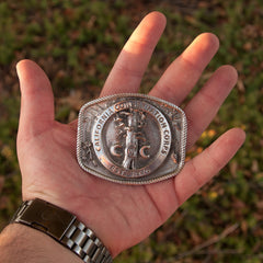 "SEQUOIA" belt buckle