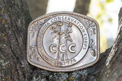 Sequoia Buckle and Belt Set (Save 10%) - FREE everyday CCC pin with order