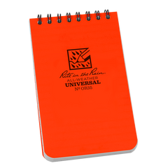 Blaze Orange notebook (3” x 5”)