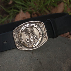 "SEQUOIA" belt buckle