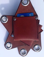 Leather Key and Card Holder